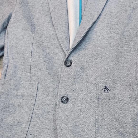 Penguin light blue womans blazer. Size small - Picture 9 of 10